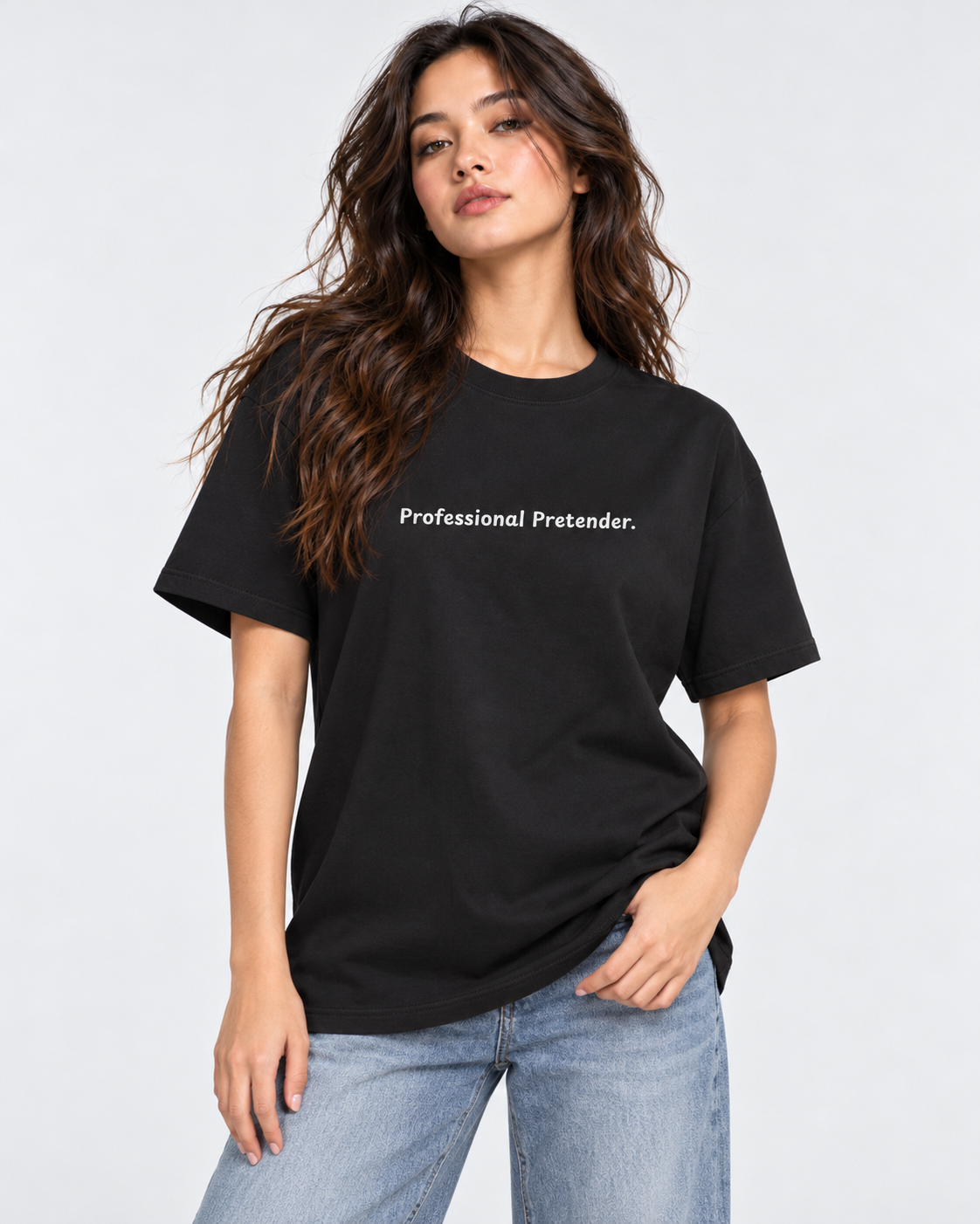 Women's Premium Oversized T-shirt "Professional Pretender"