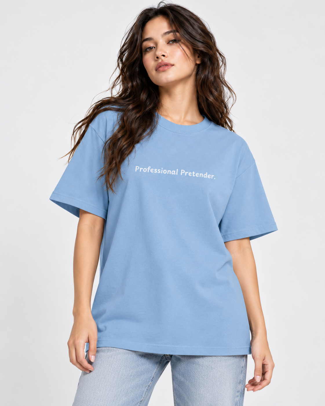 Women's Premium Oversized T-shirt "Professional Pretender"