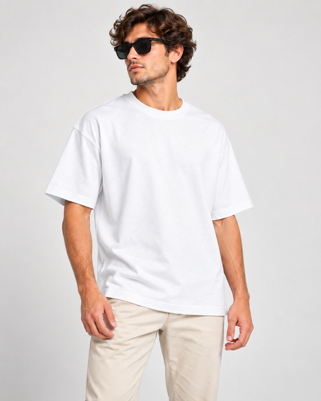 Men's Oversized T-shirt Bundle - Black & White. Made of Premium Quality Cotton.