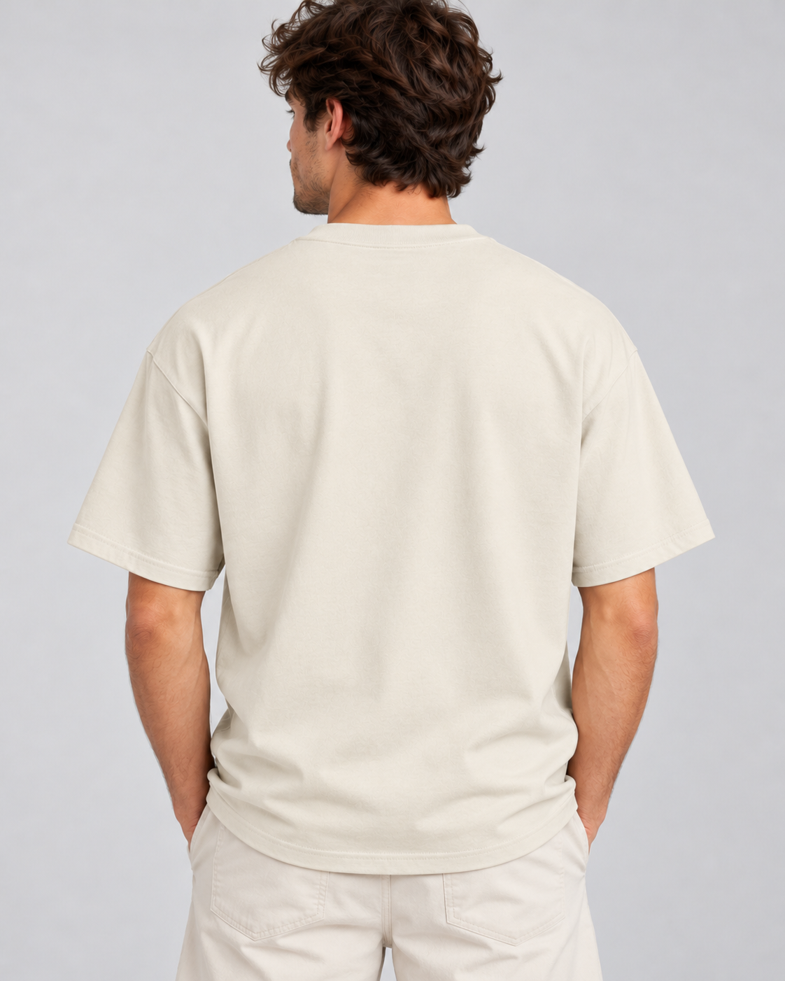 Men's Premium Oversized T-shirt "Marber Tee with Underline"