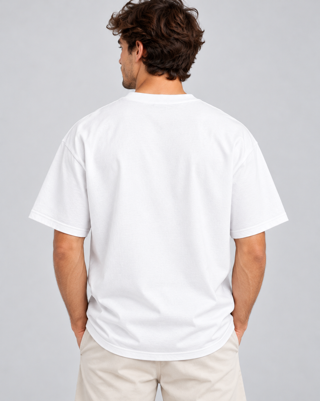 Men's Premium Oversized T-shirt "Marber Tee with Underline"