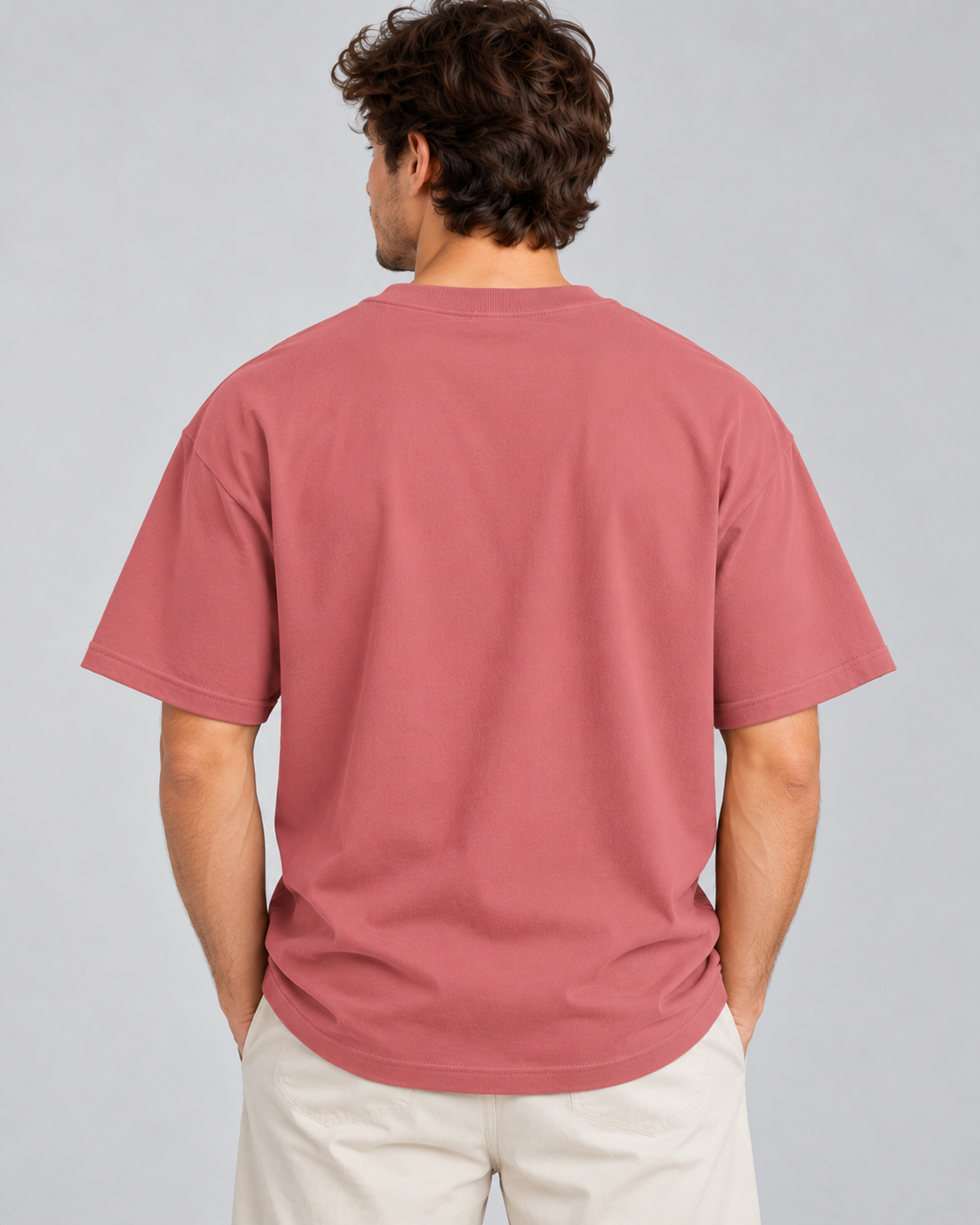 Men's Premium Oversized T-shirt "Marber Tee with Underline"