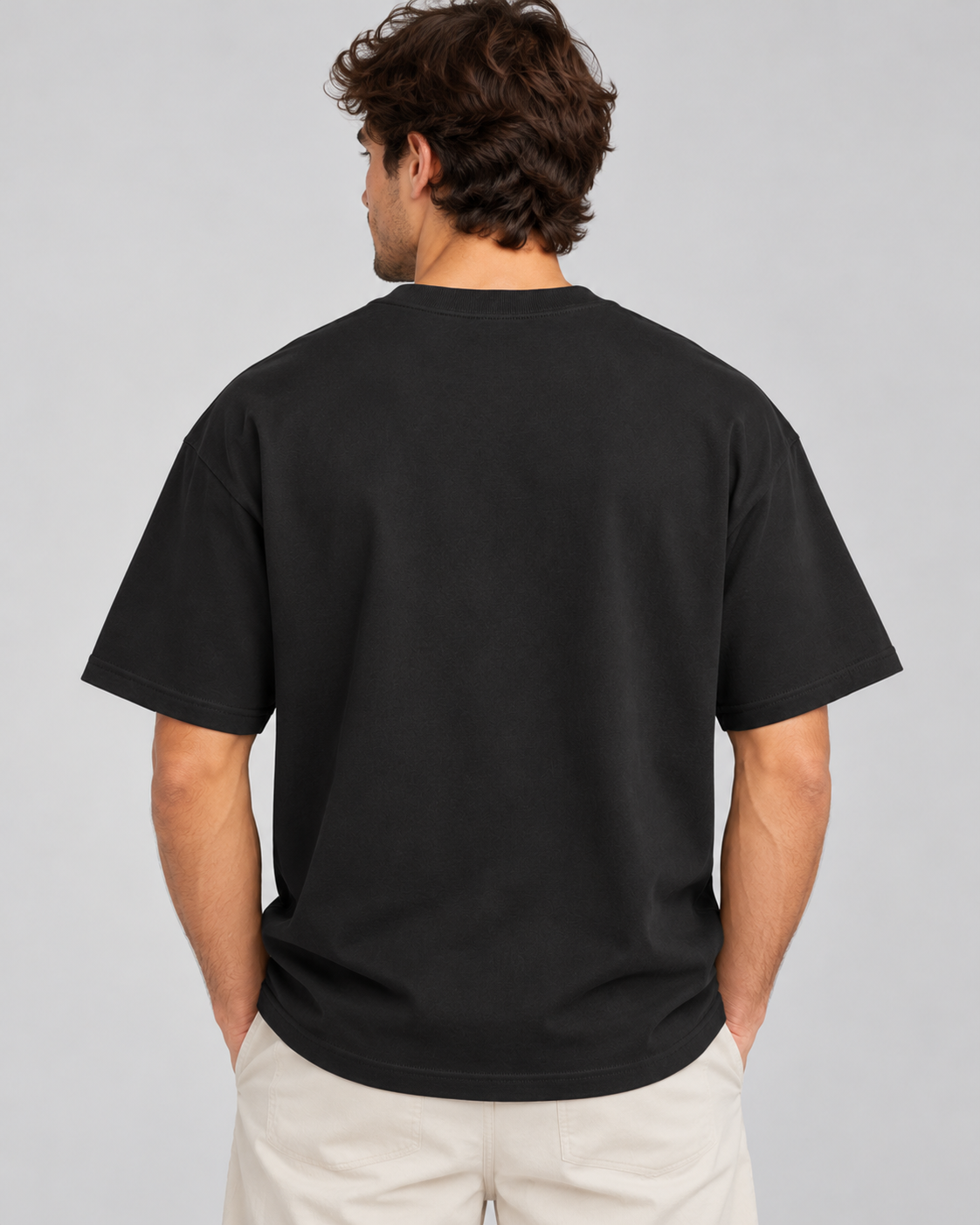 Men's Premium Oversized T-shirt "Marber Tee with Underline"