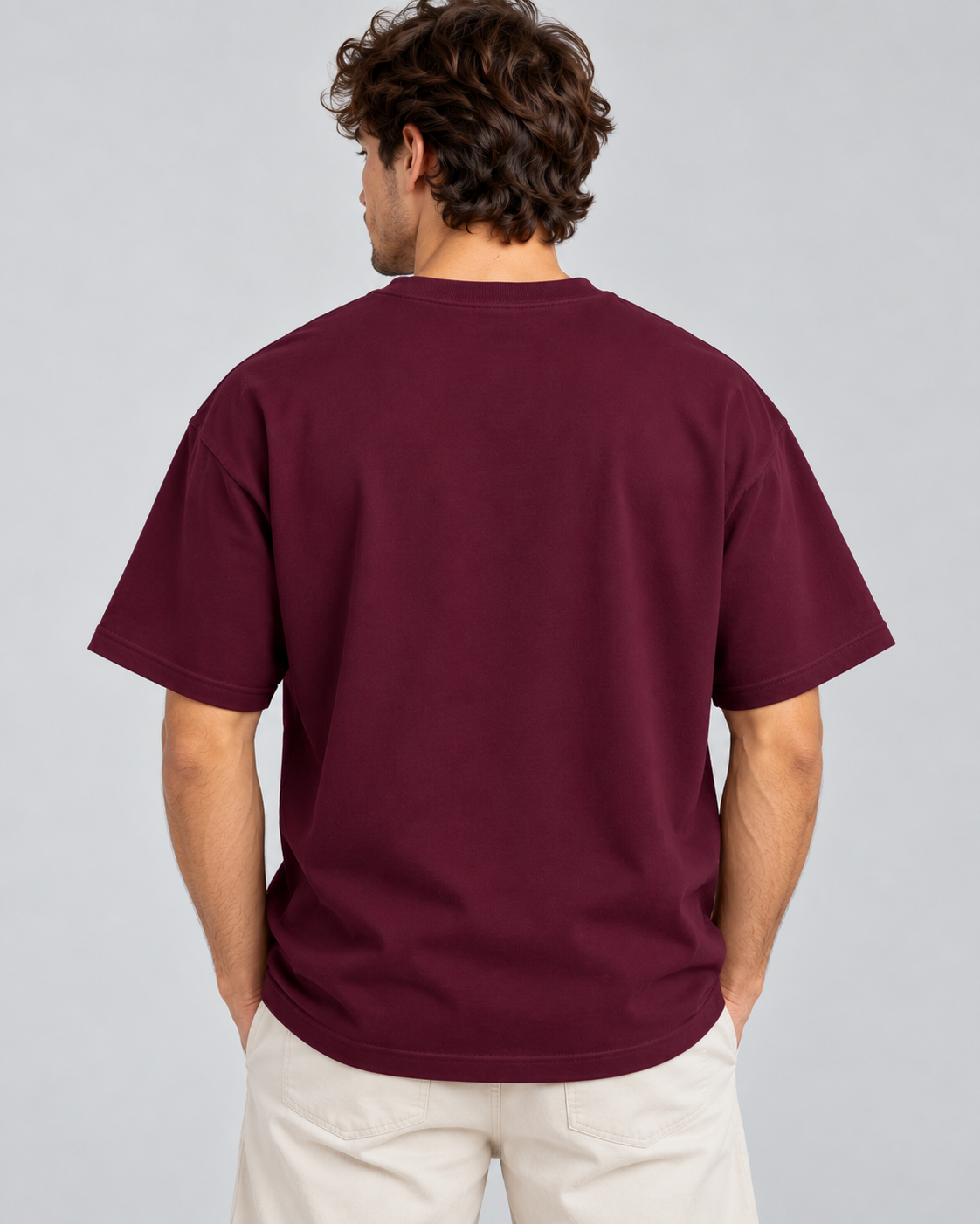 Men's Premium Oversized T-shirt "Marber Tee with Underline"