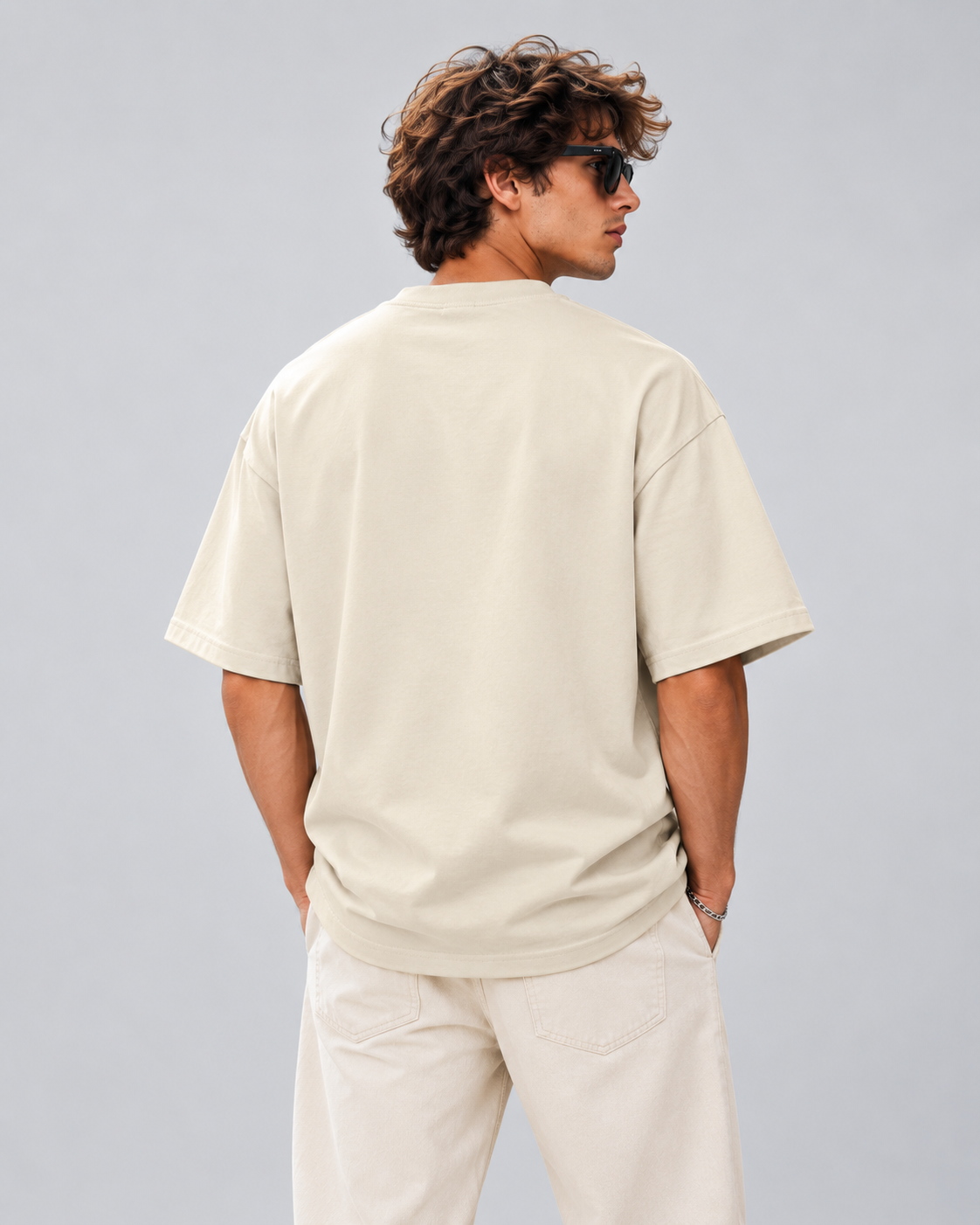 Men's Premium Oversized T-shirt "It made sense in my Head"