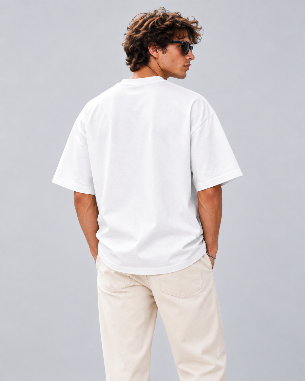 Men's Premium Oversized T-shirt "It made sense in my Head"