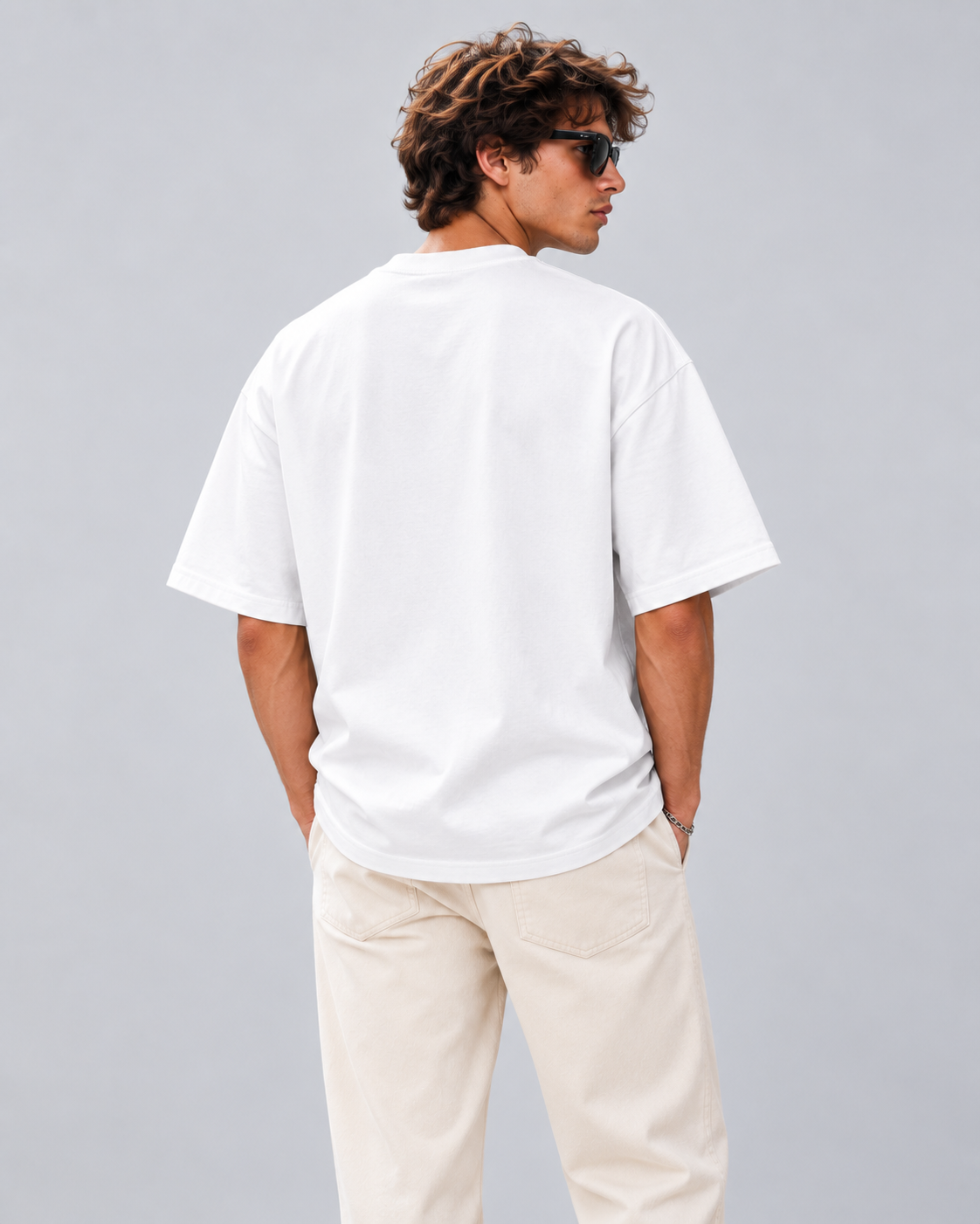 Men's Premium Oversized T-shirt "It made sense in my Head"