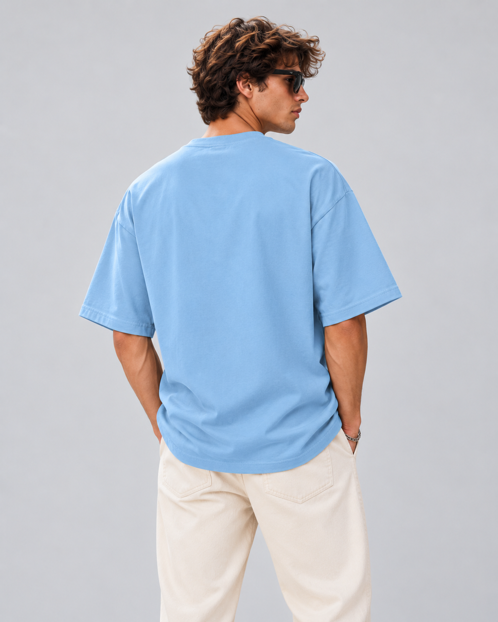 Men's Premium Oversized T-shirt "It made sense in my Head"