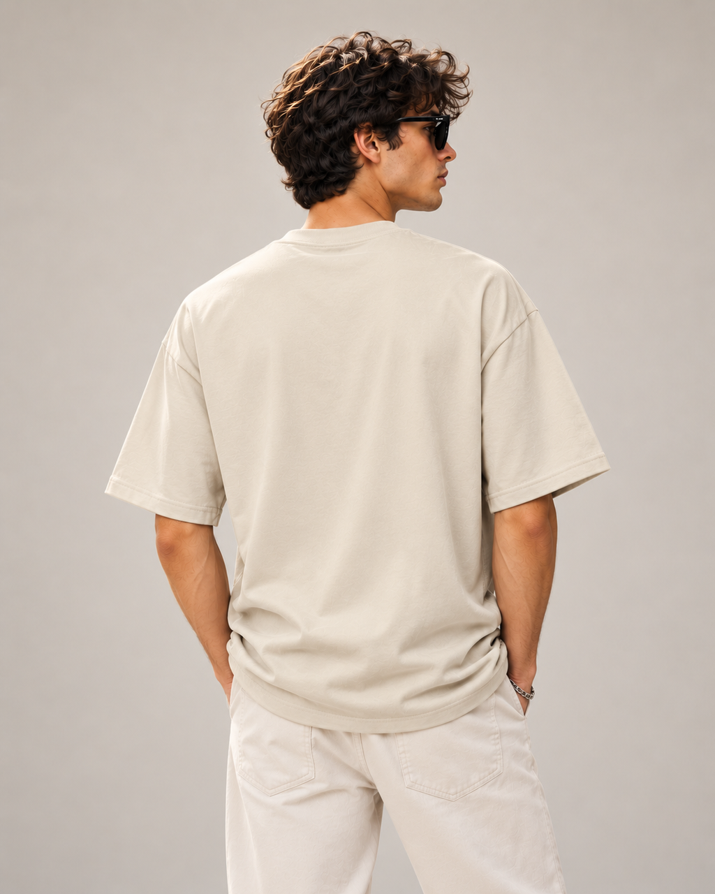 Men's Premium Oversized T-shirt "Mentally Elsewhere"