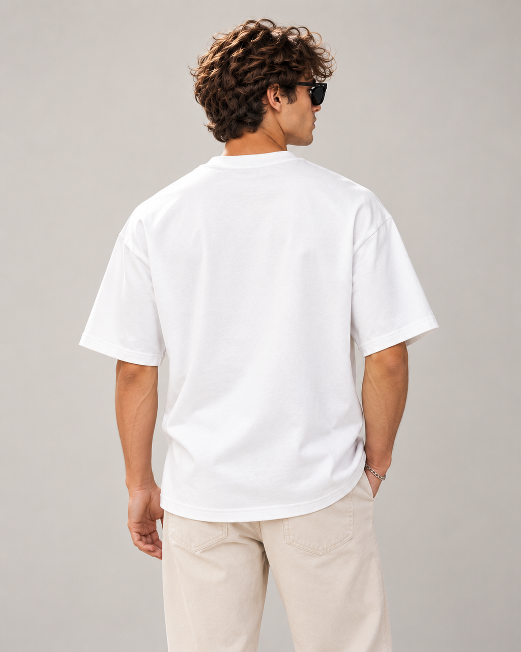 Men's Premium Oversized T-shirt "Mentally Elsewhere"
